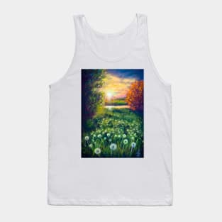 Dandelion summer heaven Tank Top